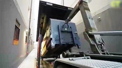 Compactador subterráneo de residuos 2